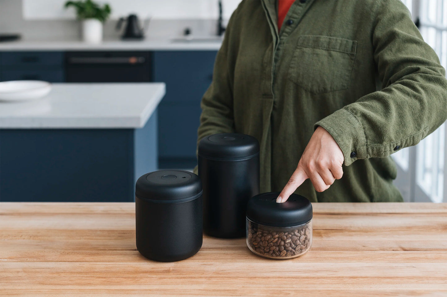 Fellow Atmos Canister 0.7L | Recipiente al vacío para café