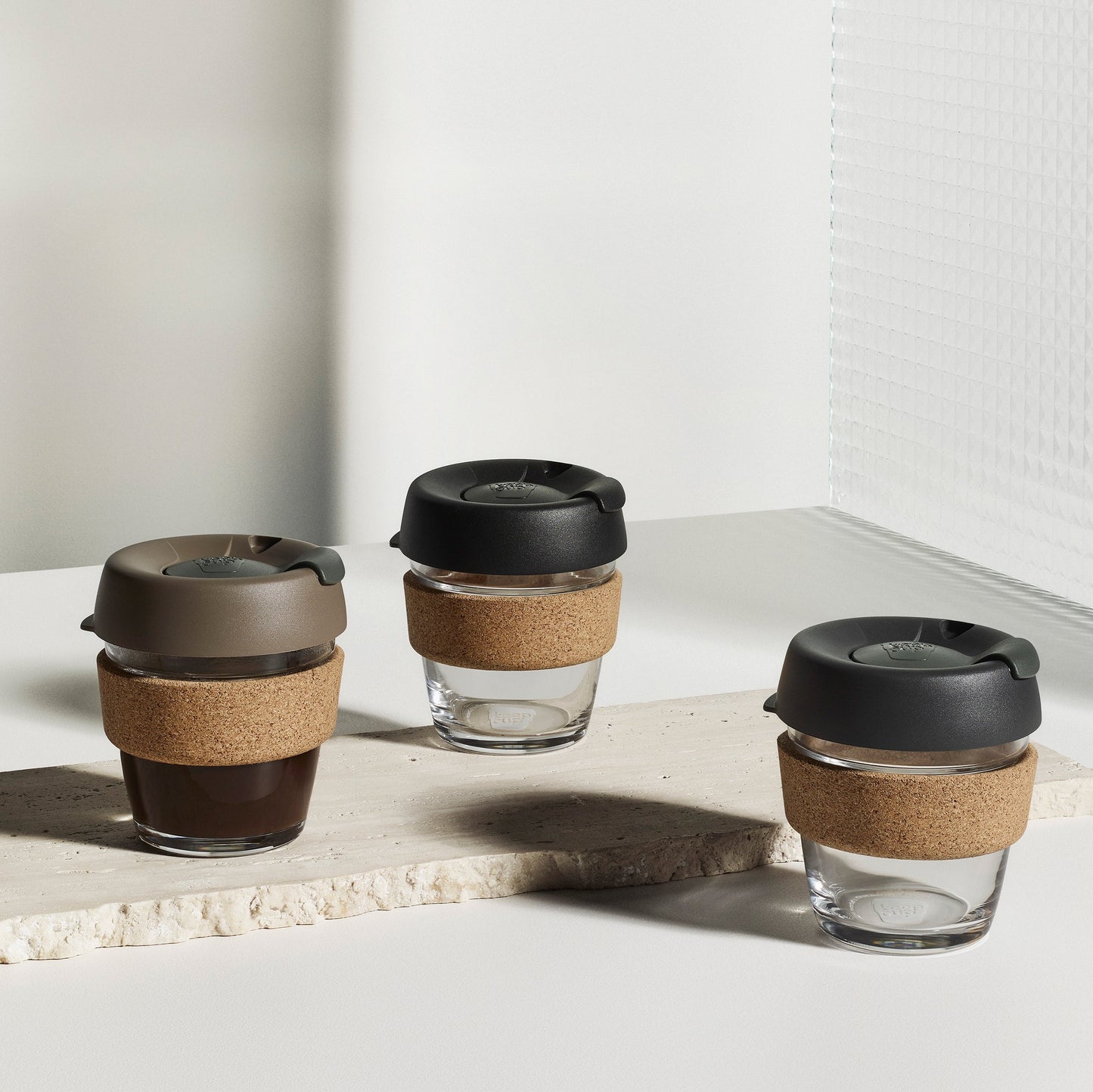 KeepCup Brew Cork XS | Taza Reutilizable De Vidrio - 6oz/177ml