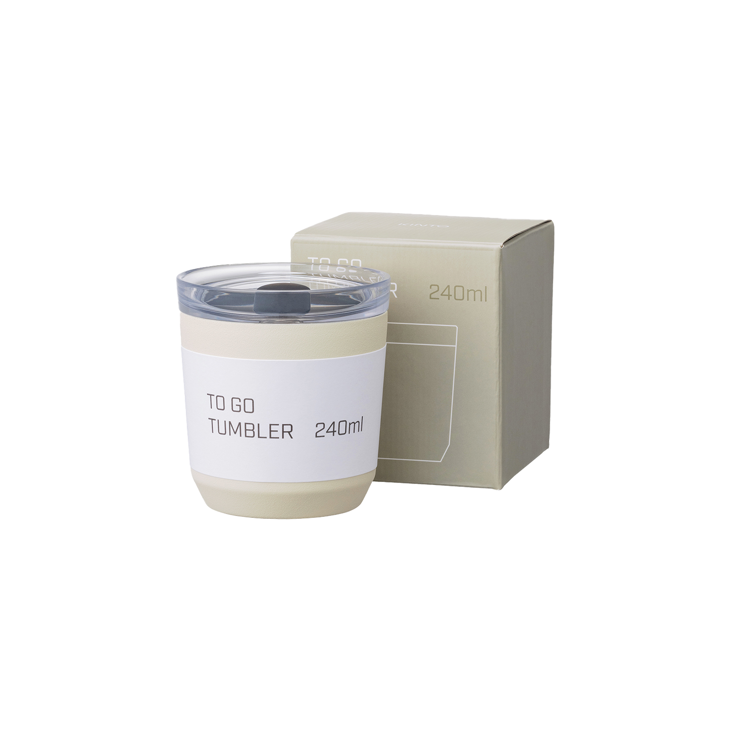 KINTO To Go Tumbler 240 ml Termo White 3