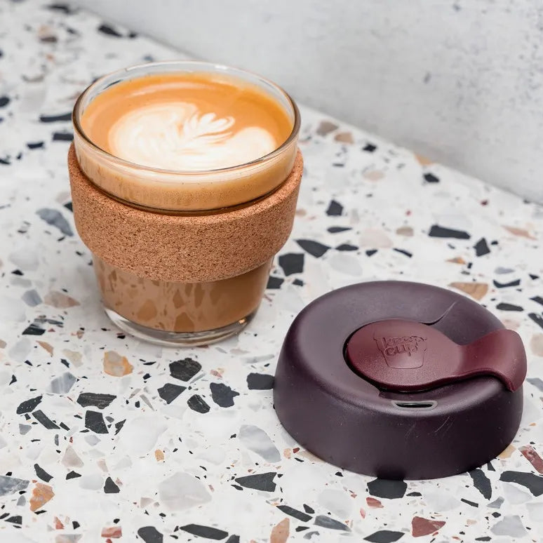 KeepCup Brew Cork XS | Taza Reutilizable De Vidrio - 6oz/177ml