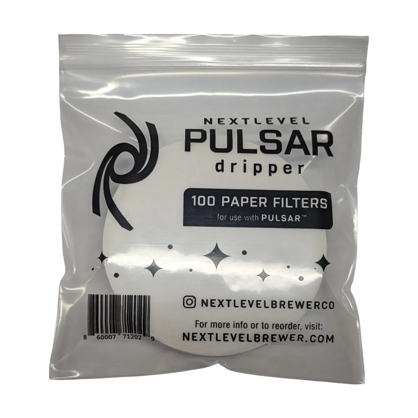 Filtros de Papel para cafetera por goteo NextLevel Pulsar Brewer Premium Paper Filter