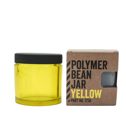 Polymer Bean Jar Yellow