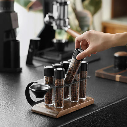 MHW-3BOMBER Energy Coffee Beans Storage Tubes Set | Set de 8 Tubos para Café