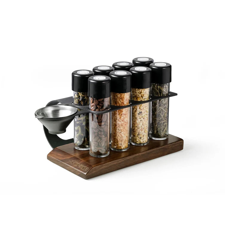 MHW-3BOMBER Energy Coffee Beans Storage Tubes Set | Set de 8 Tubos para Café