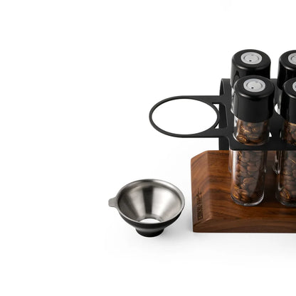 MHW-3BOMBER Energy Coffee Beans Storage Tubes Set | Set de 8 Tubos para Café