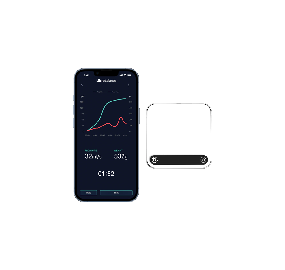 DiFluid Microbalance Bascula para café inteligente 2