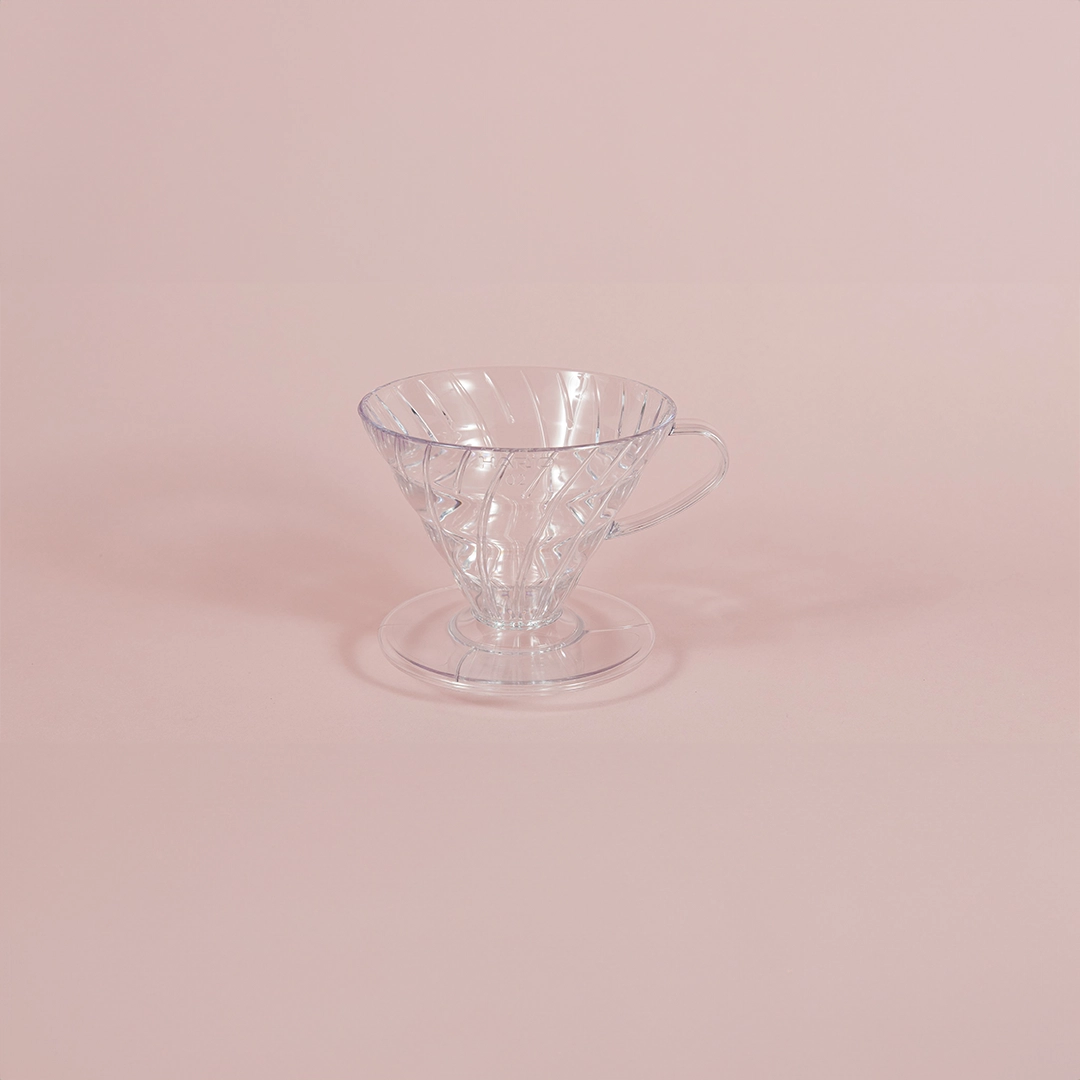 Hario V60 gotero de café de plástico 02 Transparente