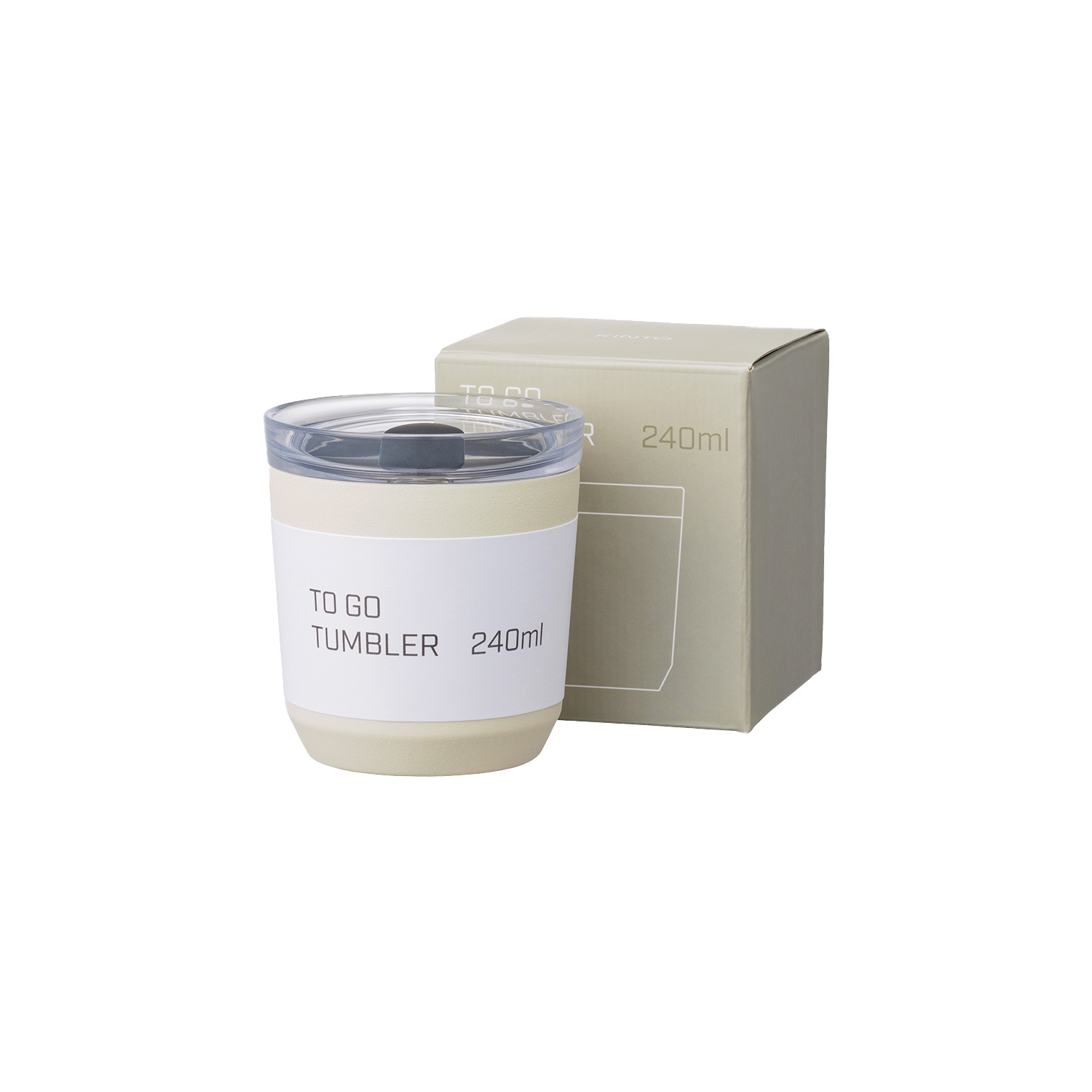 KINTO To Go Tumbler 240 ml Termo White 3