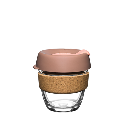 KeepCup Brew Cork S Taza Reutilizable De Vidrio 8oz 227ml Frappe