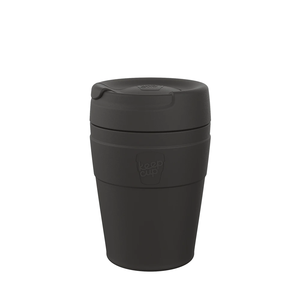 KeepCup Traveller M Taza Reutilizable 12oz 340ml Negro