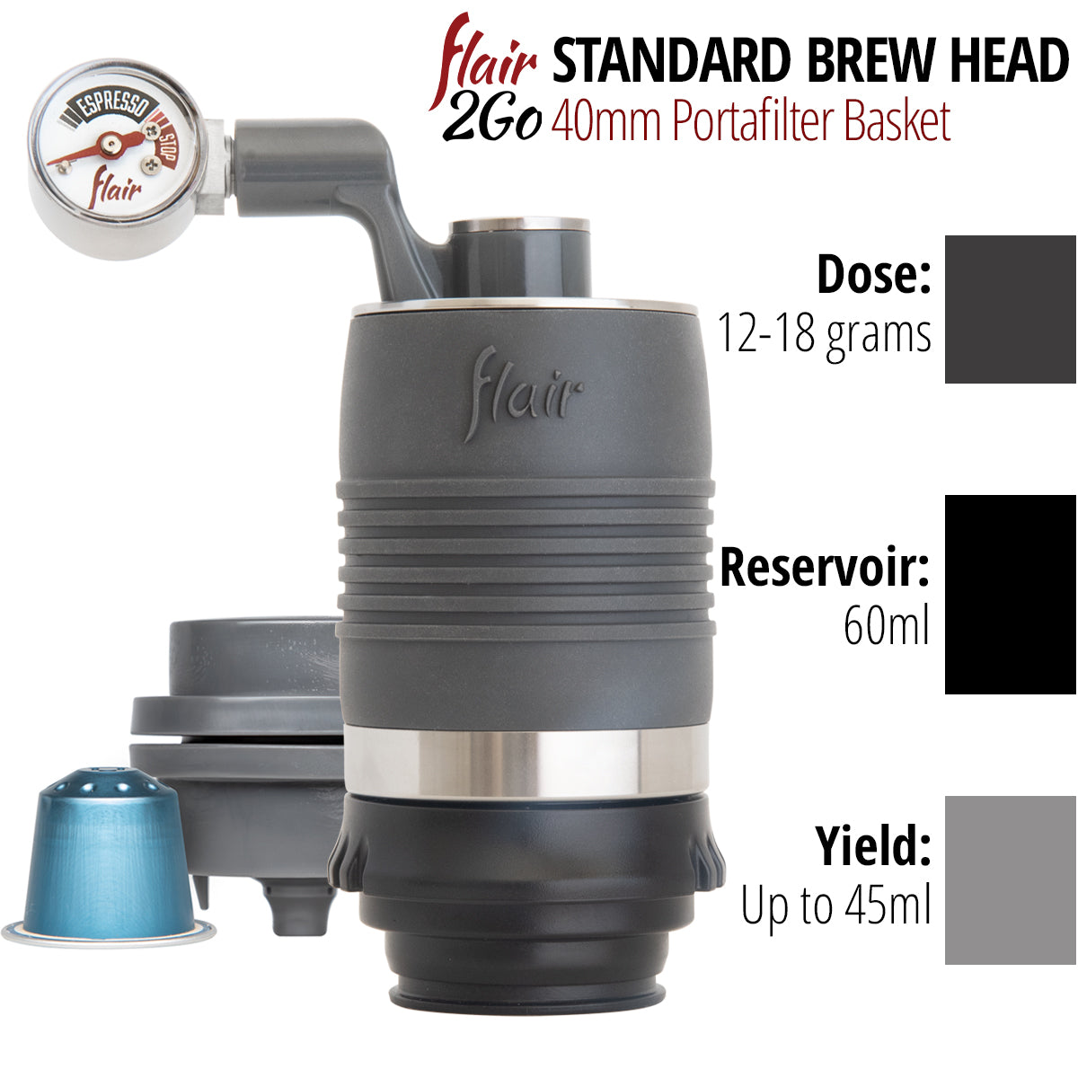 Flair 2GO | Máquina de Espresso Portátil y Plegable
