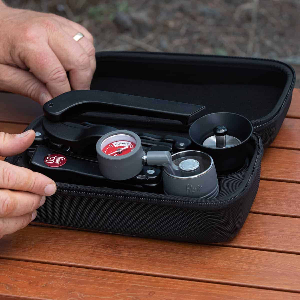 Flair GO | Máquina de Espresso Portátil y Plegable