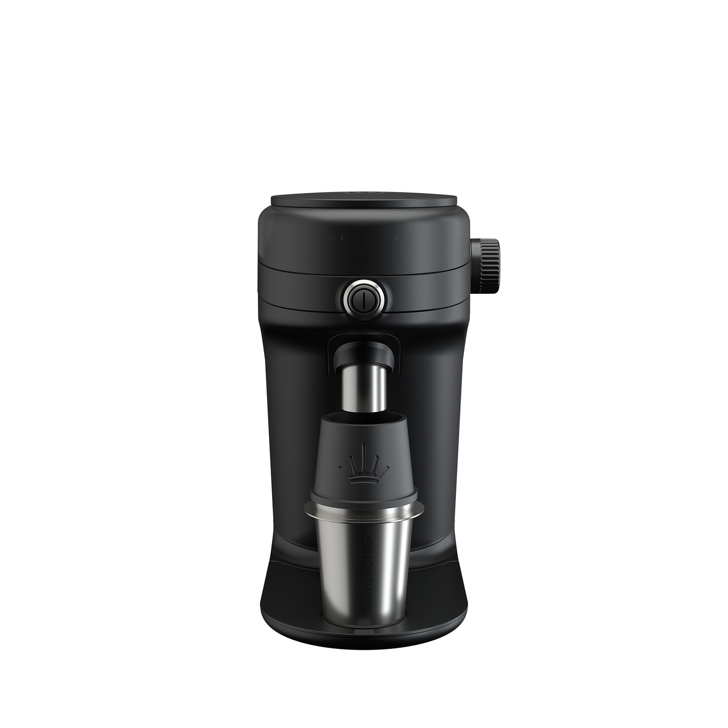 Mahlkönig X64 SD negro con vaso dosificador de acero inoxidable tipo portafiltro