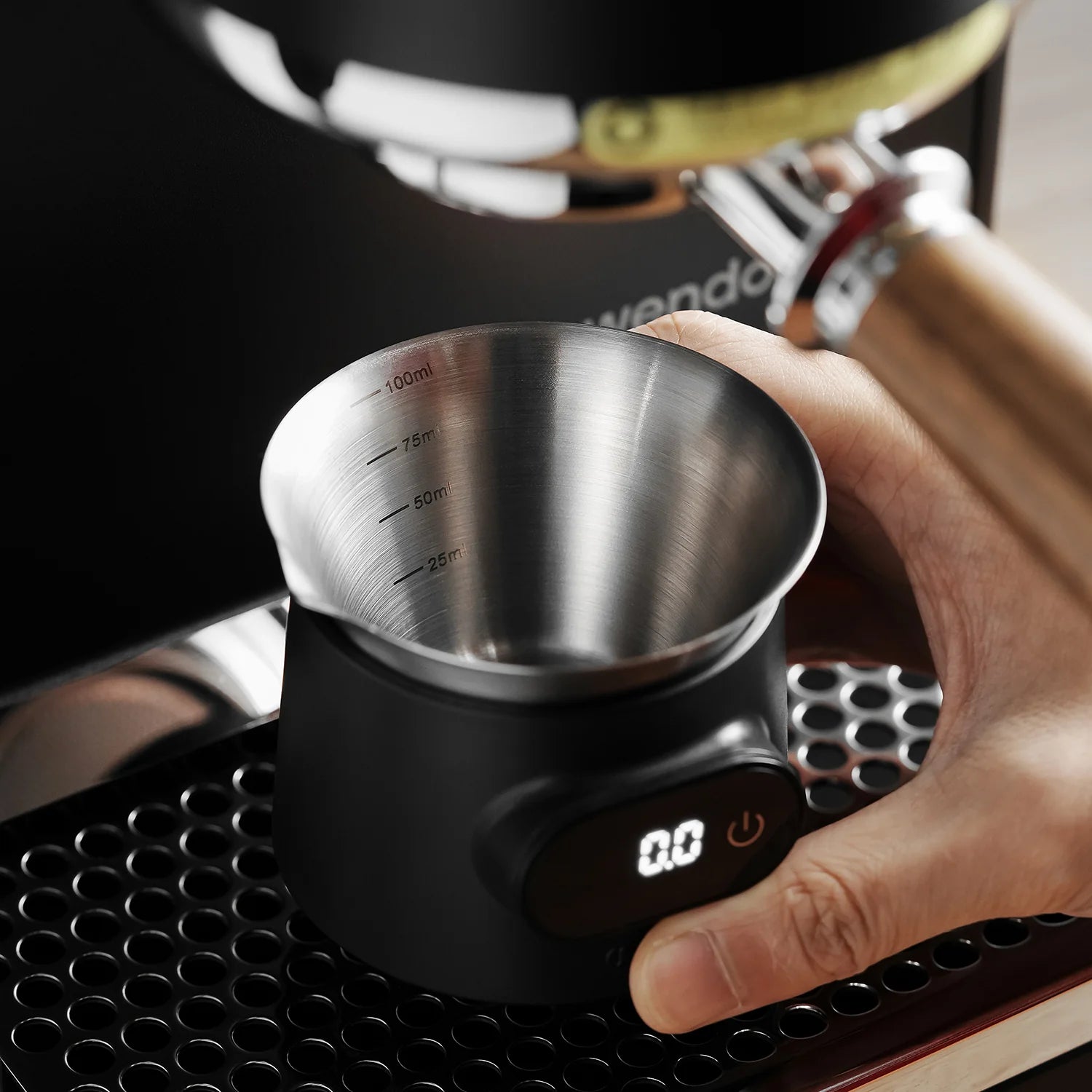 Báscula para espresso MHW-3BOMBER ESP con vaso integrado – vista 6