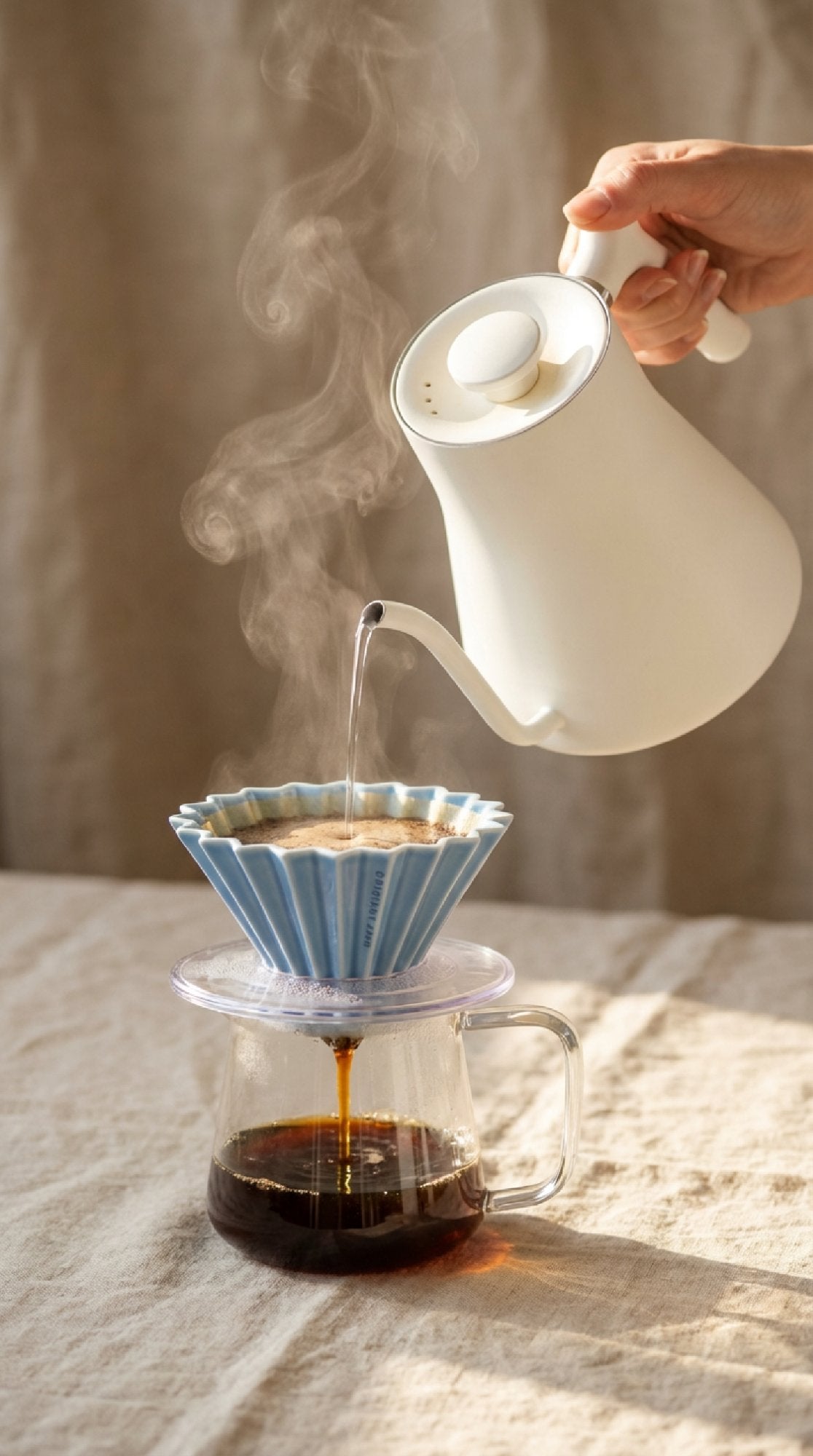 Ritual de café con ORIGAMI dripper – Shift Coffee