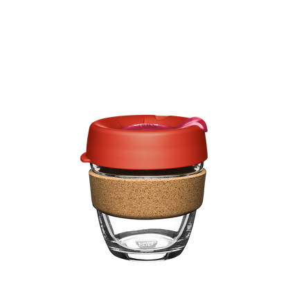 KeepCup Brew Cork S Taza Reutilizable De Vidrio 8oz 227ml Daybreak