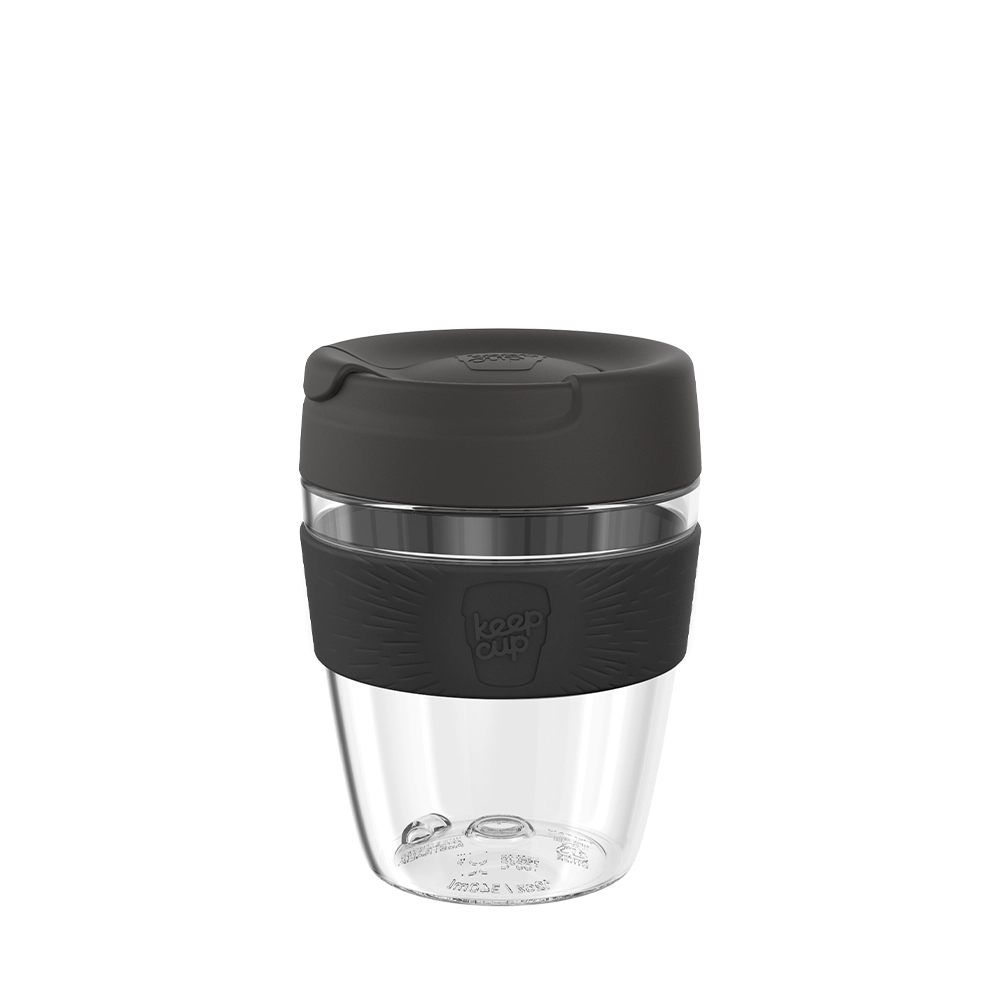 KeepCup Traveller Light M Taza Reutilizable 12oz 340ml Negro